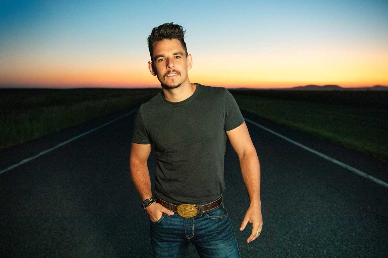 James Johnston on a country road